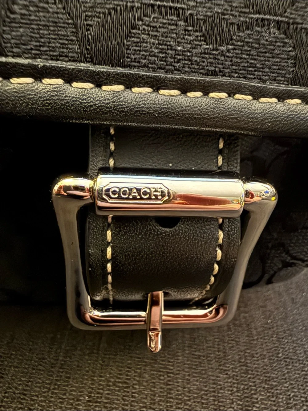 Coach Signature Stripe Messenger Bag 70182
